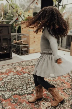 DAMES Baje Studio Rokken | Rokken^Crincle skirt Strawberry | Greyish blue |