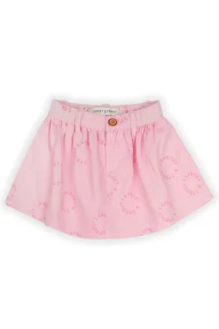 DAMES Sproet u0026 Sprout Rokken | Rokken^Denim skirt sproet print | Summer sorbet   | Sproet & Sprout