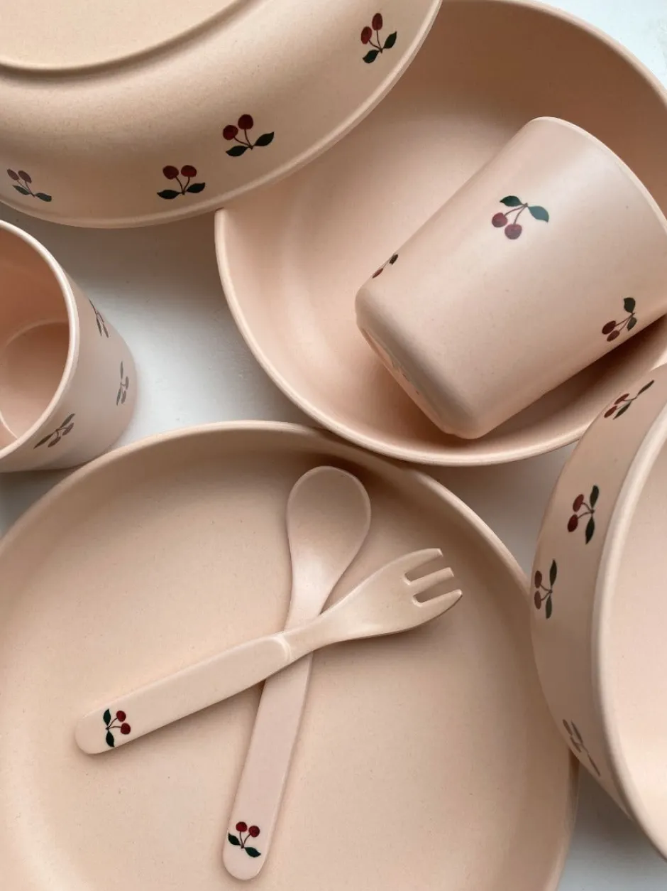 Konges Slojd Kinderservies^Dinner set | Cherry |