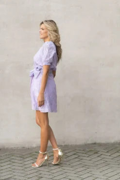DAMES Freebird Jurken^Dress Blossom mini | Lilac |