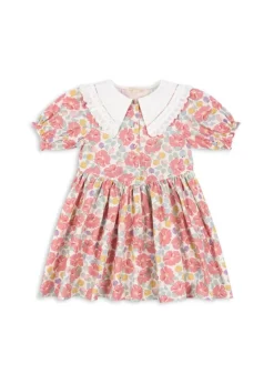 DAMES Konges Slojd Jurken & Salopettes | Jurken^Dress coeur collar gots | Fleur anglaise |