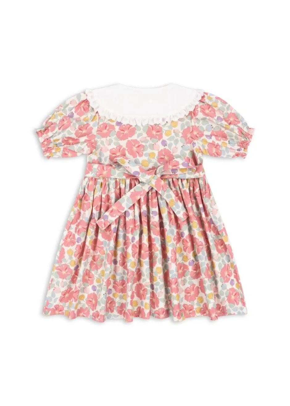 DAMES Konges Slojd Jurken & Salopettes | Jurken^Dress coeur collar gots | Fleur anglaise |