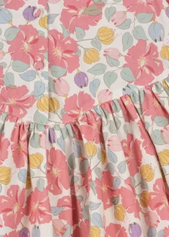 DAMES Konges Slojd Jurken & Salopettes | Jurken^Dress coeur collar gots | Fleur anglaise |