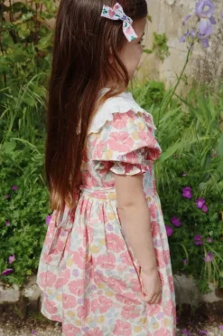 DAMES Konges Slojd Jurken & Salopettes | Jurken^Dress coeur collar gots | Fleur anglaise |