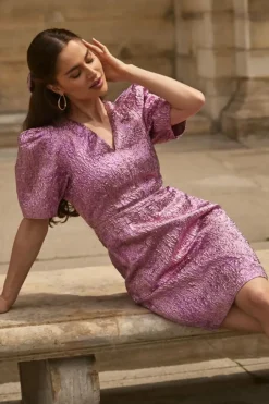 DAMES Freebird Jurken^Dress Daantje | Pink |