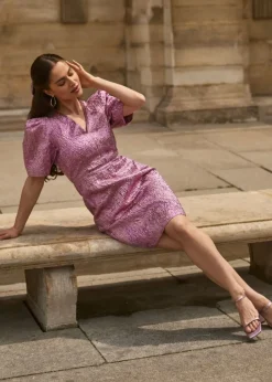 DAMES Freebird Jurken^Dress Daantje | Pink |