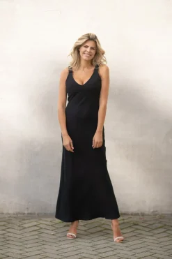 DAMES Freebird Jurken^Dress Diana maxi | Black |