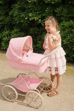 DAMES Konges Slojd Jurken & Salopettes | Jurken^Dress Ellie gots | Peony stripe |