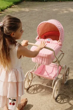 DAMES Konges Slojd Jurken & Salopettes | Jurken^Dress Ellie gots | Peony stripe |