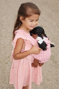 DAMES Konges Slojd Jurken & Salopettes | Jurken^Dress Evia bow | Cherry coeur |