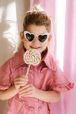 DAMES Labo de Colores Jurken & Salopettes | Jurken^Dress Lucia | Pink mulberry |