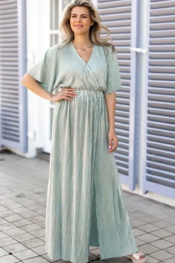 DAMES Studio Poespas Jurken | Snøpskes^Dress Plissé | Sparkling mojito |