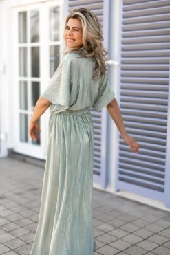 DAMES Studio Poespas Jurken | Snøpskes^Dress Plissé | Sparkling mojito |