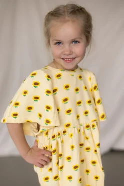 DAMES Bobo Choses Jurken & Salopettes | Jurken^Dress Sunflower all over |
