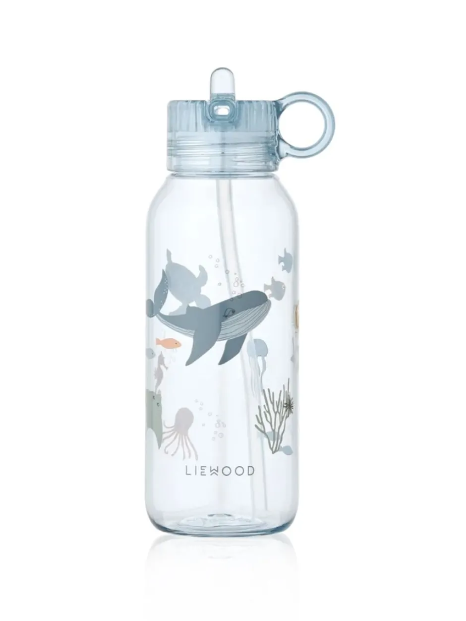 Liewood Drinkflessen^Drinkfles Yang 500 ml | Sea creature/sandy |