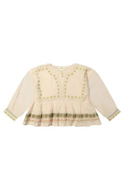 DAMES Baje Studio Co-ords | Co-ords^Embroidery blouse Cima | Rose salmon |