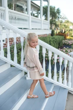 DAMES Baje Studio Co-ords | Co-ords^Embroidery blouse Cima | Rose salmon |