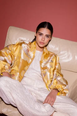 DAMES Amaya Amsterdam Jacks & Jassen^Fanny bomber | Yellow |