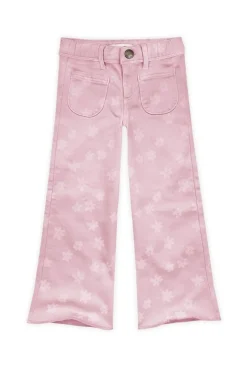 DAMES Sproet u0026 Sprout Broeken & Leggings | Broeken^Flare denim pants daisies print | Summer sorbet | Sproet & Sprout