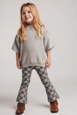 DAMES Baje Studio Broeken & Leggings | Broeken^Flare legging Luzia | Blue steel |