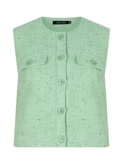 DAMES Ydence Co-ords | Blazers & Gilets^Gilet Amanda | Green |