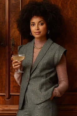 DAMES Ydence Blazers & Gilets^Gilet Peggy | Black |