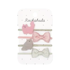 Rockahula Haaraccessoires^Haarelastiekjes sour puss persian cat | 4 stuks |