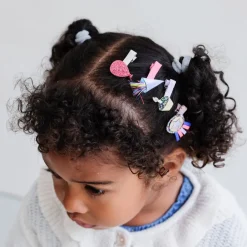 Mimi u0026 Lula Haaraccessoires^Haarklemmen Birthday theme | Party time | 8 stuks | Mimi & Lula