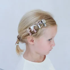 Mimi u0026 Lula Haaraccessoires^Haarklemmen woodland mini | Homestead | 8 stuks | Mimi & Lula
