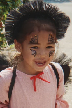 Konges Slojd Haaraccessoires^Halloween face jewels | Black |