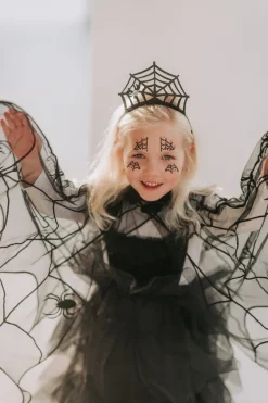 Konges Slojd Haaraccessoires^Halloween face jewels | Black |