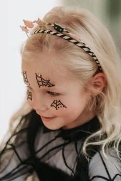 Konges Slojd Haaraccessoires^Halloween face jewels | Black |