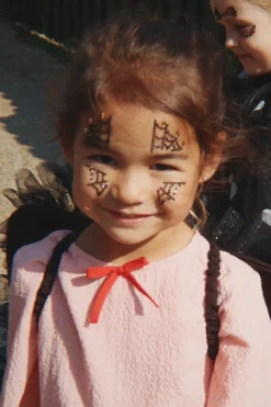 Konges Slojd Haaraccessoires^Halloween face jewels | Black |