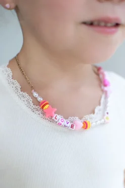 DAMES Poespas Overige Accessoires | Overige Accessoires^5-in-1 ketting summer shine | Goud | Mommy & kids