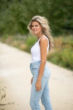 DAMES Nukus Tops^4-in-1 Top Jolie | Wit/zand |