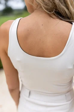 DAMES Nukus Tops^4-in-1 Top Jolie | Zwart/zand |