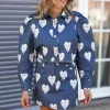 DAMES Studio Amaya Co-ords^Jacket Heart | Blue |
