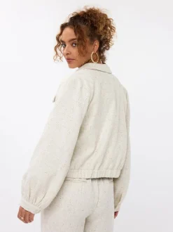 DAMES Ydence Co-ords | Jacks & Jassen^Jacket Jinte | Ecru |