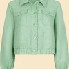 DAMES Ydence Co-ords | Jacks & Jassen^Jacket Jinte | Green |