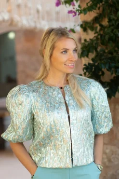 DAMES Freebird Jacks & Jassen^Jacket Lida | Sea green |