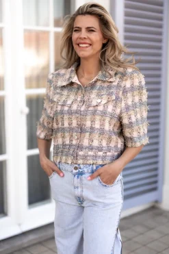 DAMES Studio Amaya Jacks & Jassen^Jacket Noor | Light pink |