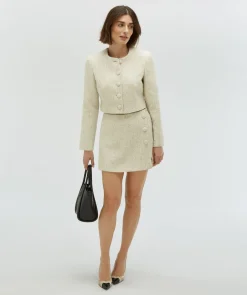 DAMES JOSH V Co-ords | Jacks & Jassen^Jacket Remi | Light ecru |