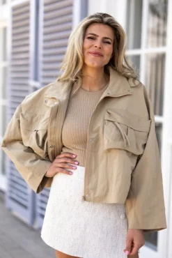 DAMES A-view Jacks & Jassen^Jacket Shane | Sand | La Rouge