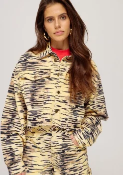 DAMES Harper u0026 Yve Jacks & Jassen^Jacket Willow | Trashy tiger yellow | Harper & Yve