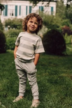 Baje Studio Shirts^Jersey tee Covas | Vanilla striped |