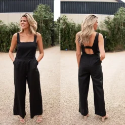 DAMES Gestuz Jumpsuits^Jumpsuit Lolian | Black |