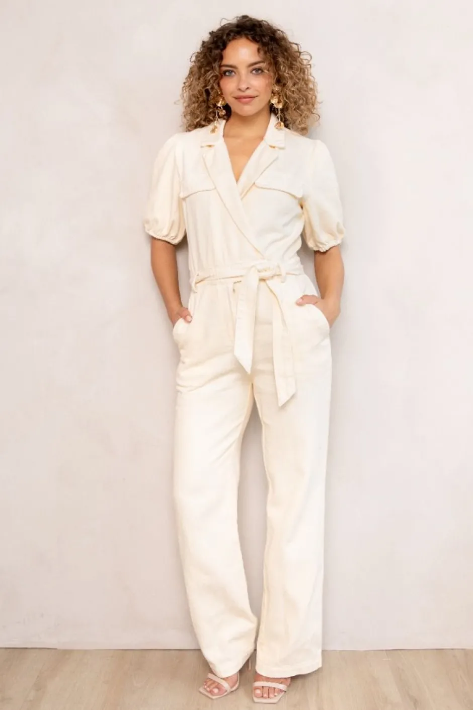 DAMES Freebird Jumpsuits^Jumpsuit Yaell puff | Off-white |