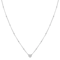 DAMES Poespas Sieraden^Ketting full of love | Silver/gold kids