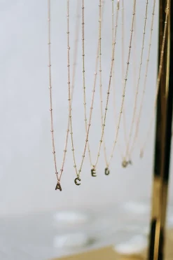 DAMES Orelia Sieraden^Ketting Initial | Goud |