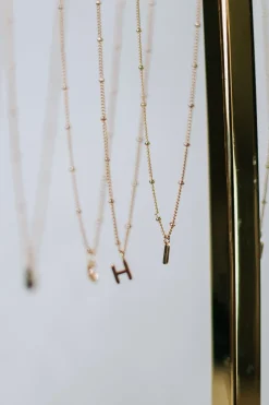 DAMES Orelia Sieraden^Ketting Initial | Goud |